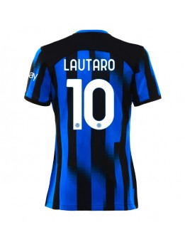 Inter Milan Lautaro Martinez #10 Zenski Domaci Dres 2023-24 Kratak Rukavima
